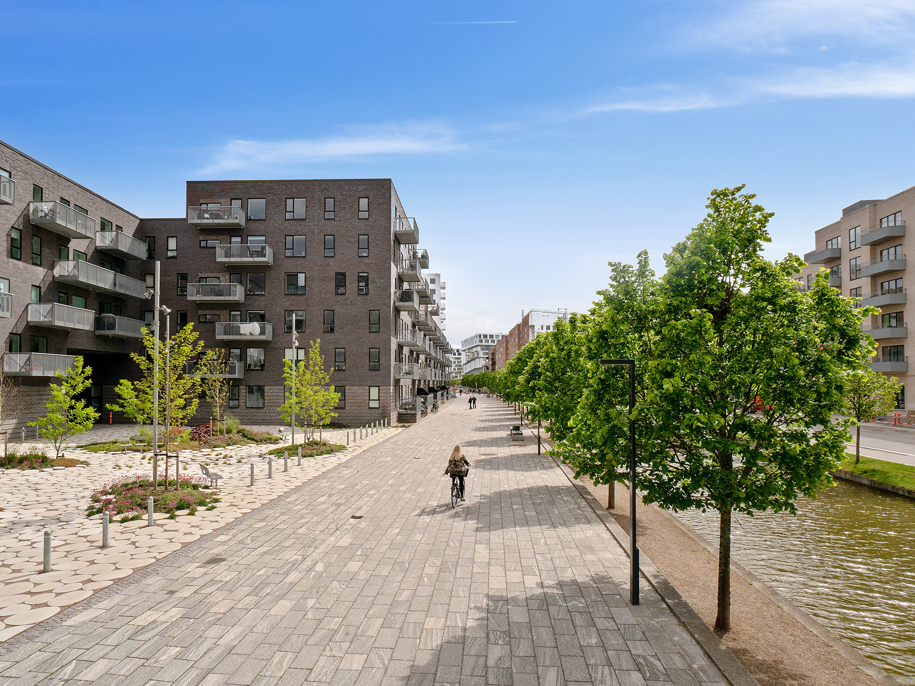 Lejebolig ved kanalmiljø